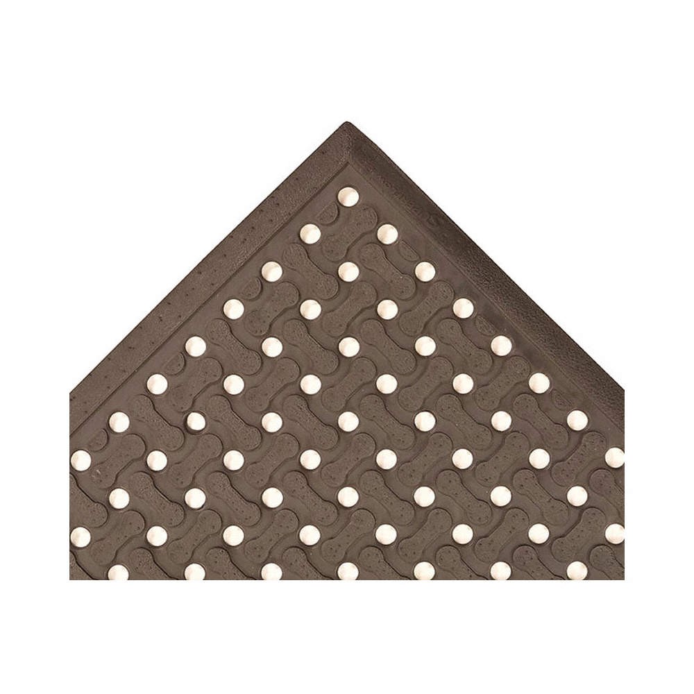 CONDOR 3LMD4 Drainage Mat,Black,4 ft.x6 ft. 3LMD4