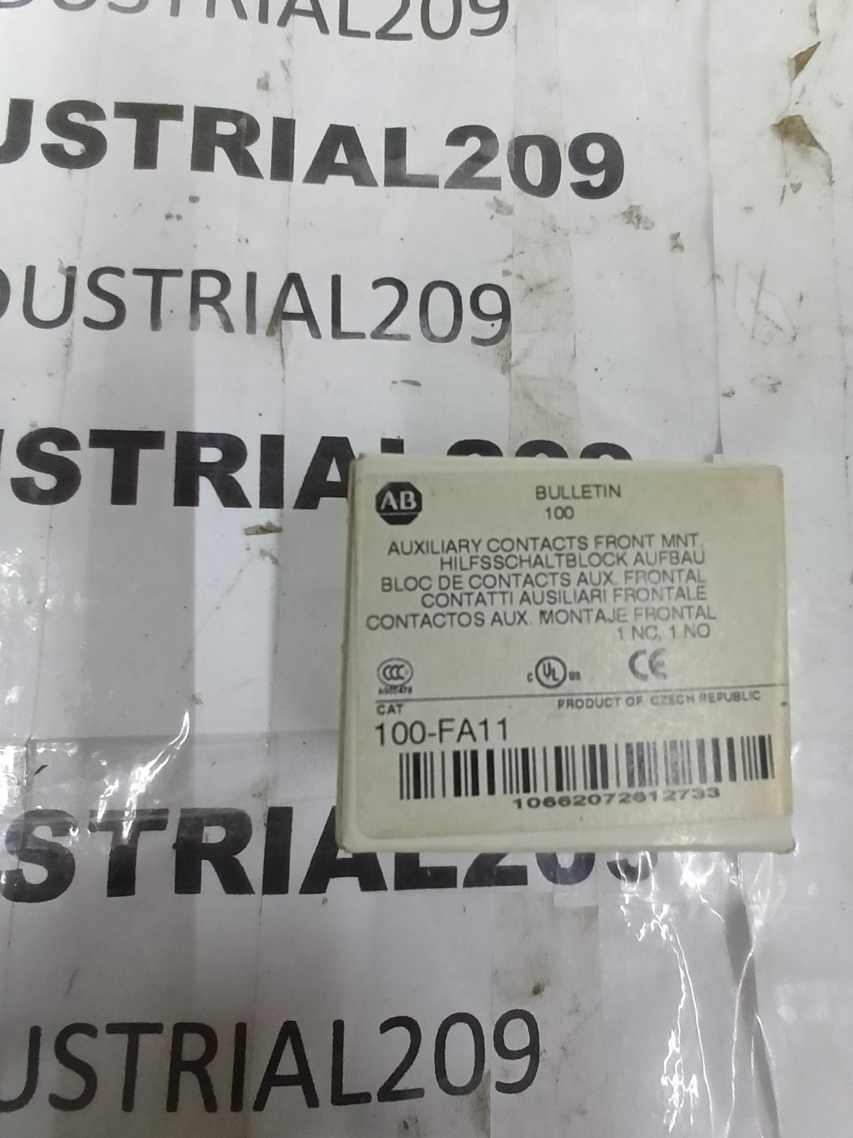 ALLEN BRADLEY 100-FA11 SERIES B