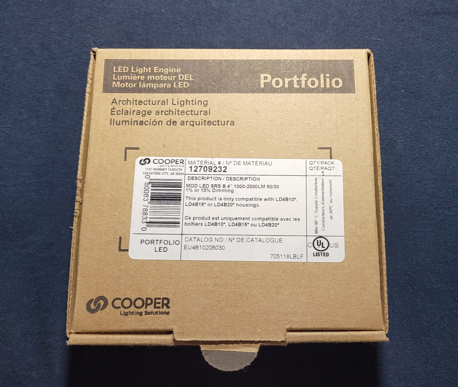 EATON 12709232 MOD LED SRS B 4″ 1000-2000LM 80/30 EU4B10208030