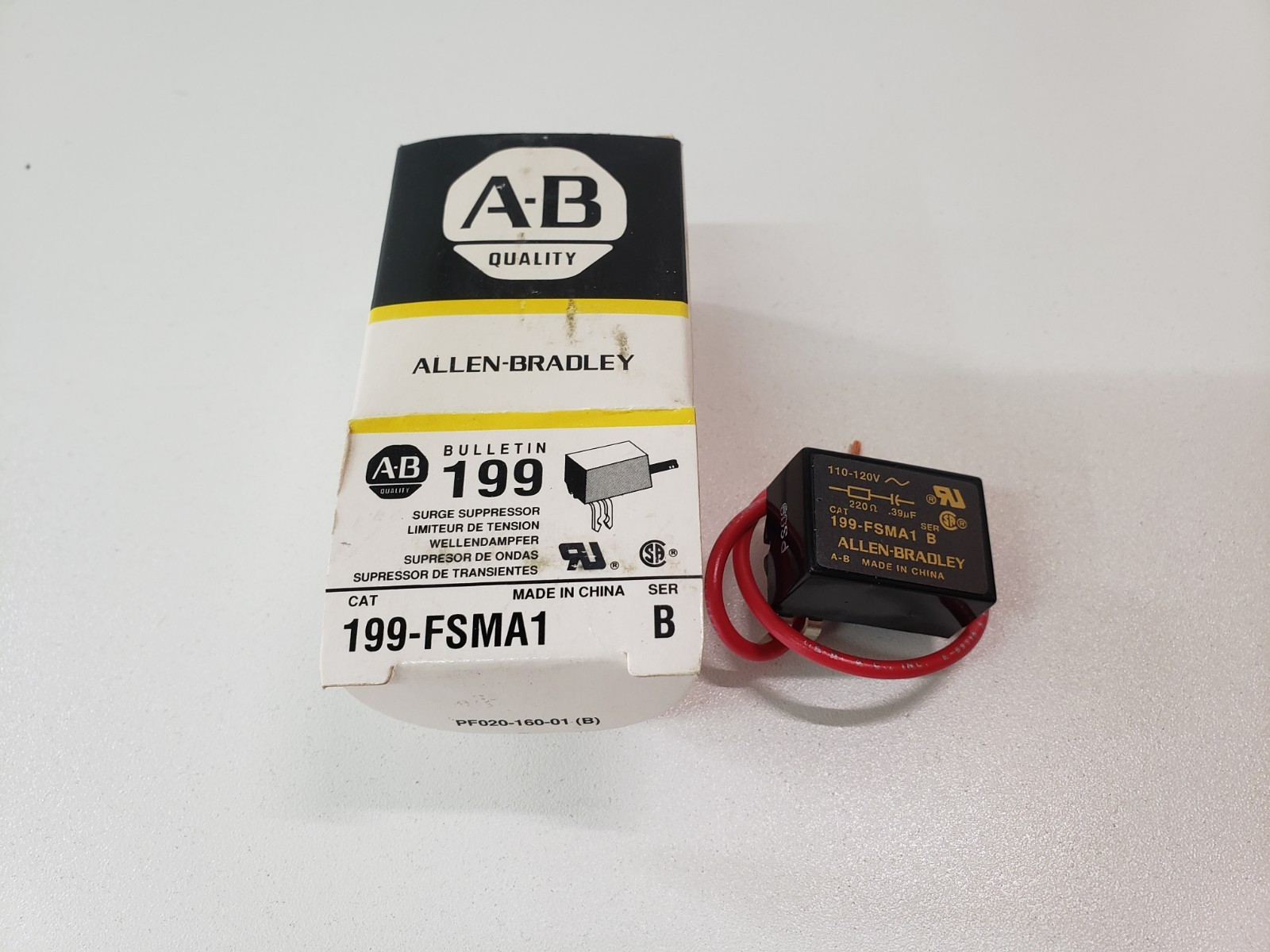 UNUSED – Allen-Bradley 199-FSMA1 Ser. B Surge Suppressor