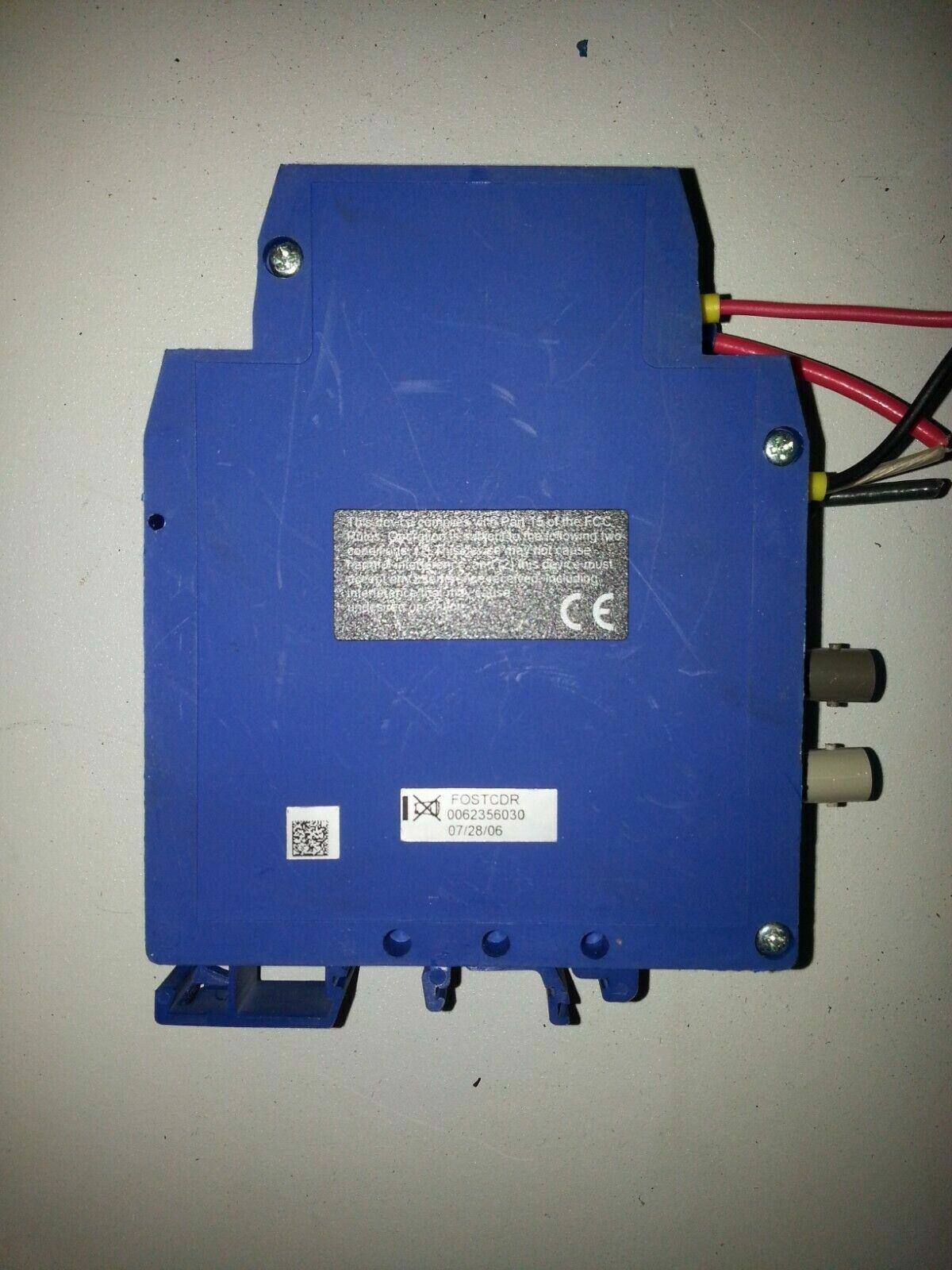B&B Electronics FOSTCDR RS-232 RS-485 to Fiber Optic Converter Industrial Serial