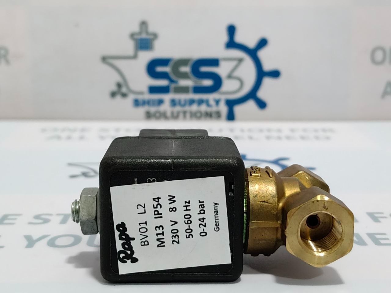 TeamTec 8454 Solenoid Valve 1/8″ 220V Rapa BV01 L2 M13 IP54