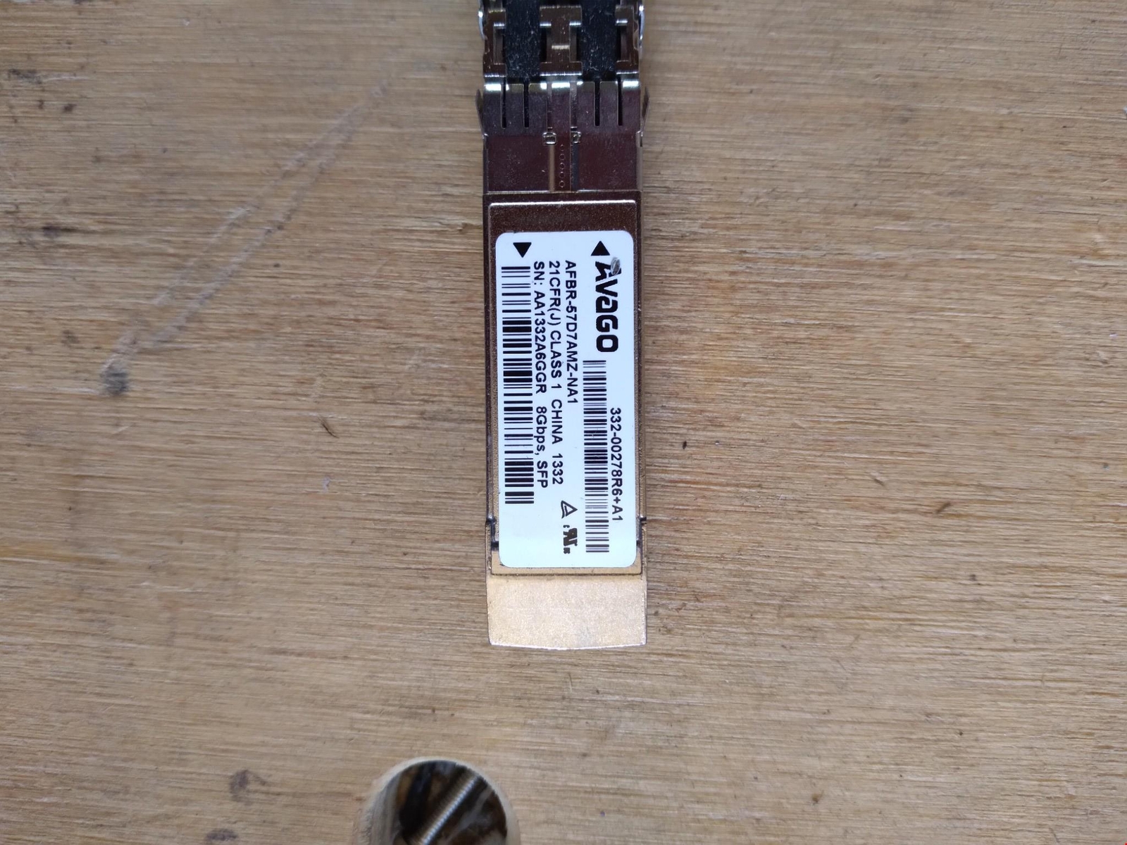 AVAGO 332-00278R6+A1 AFBR-57D7AMZ-NA1 21CFR 1 AA1332A6GGR 8GBPS