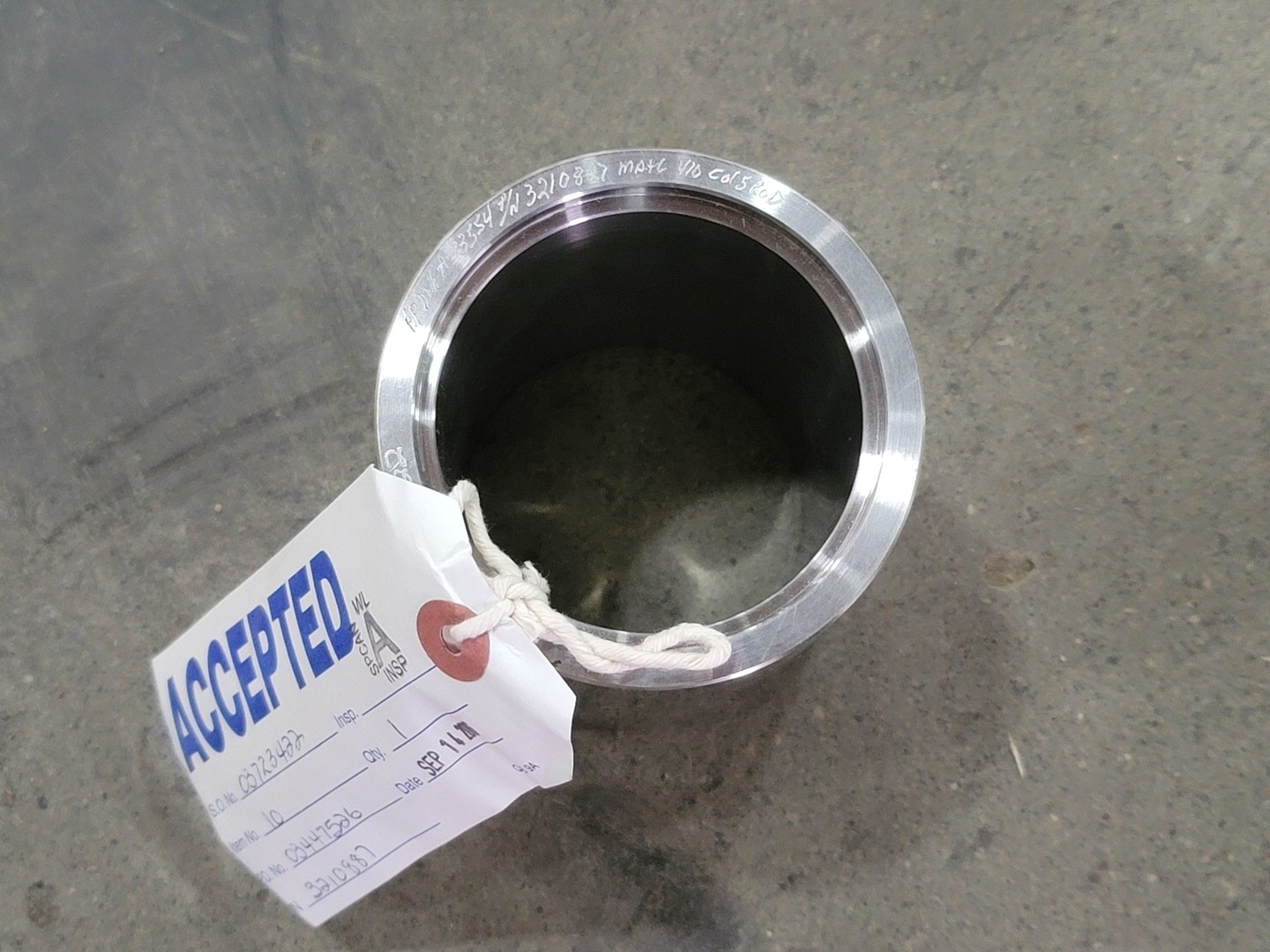 Sulzer Pumps Throttle Sleeve – Miscellaneous MRO