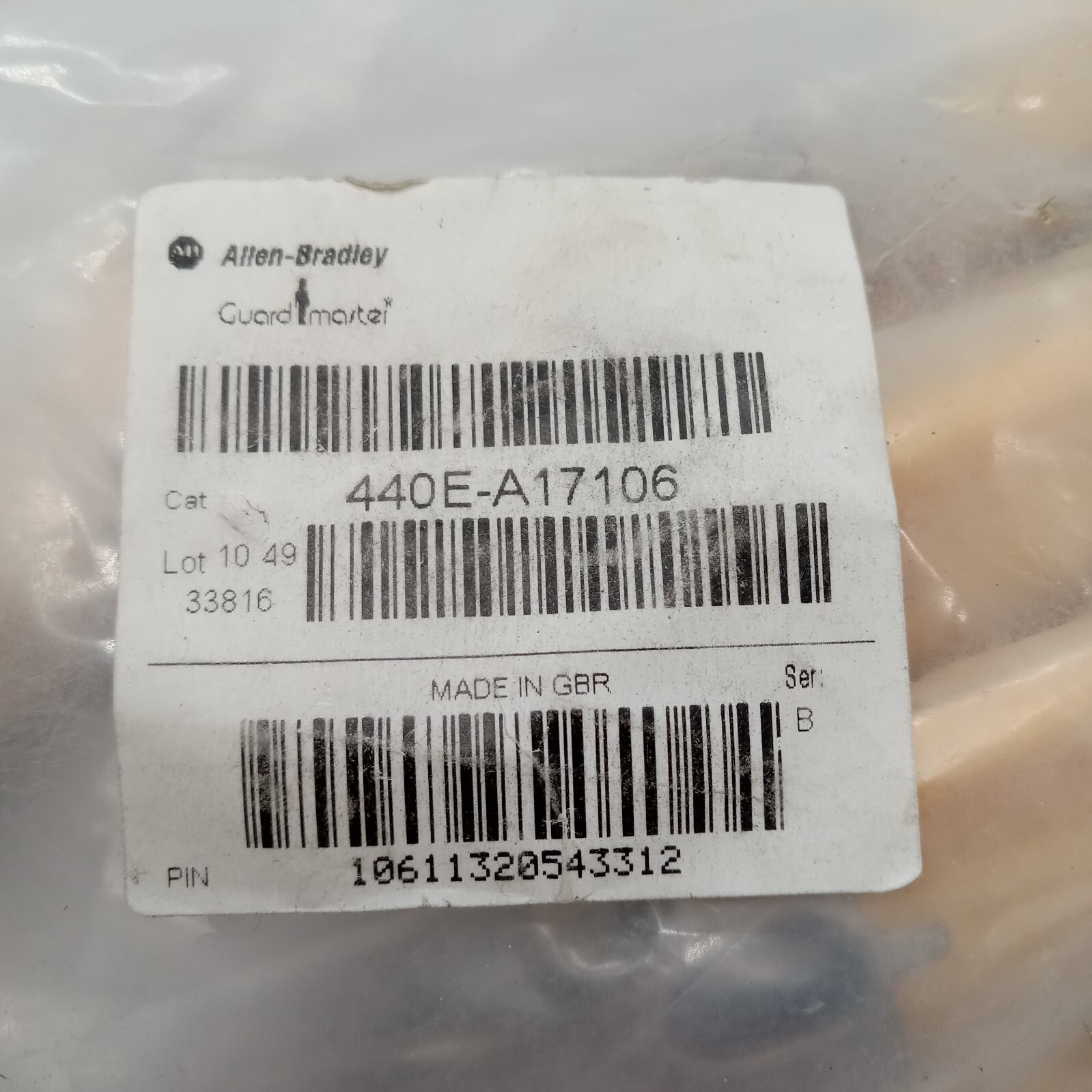 Allen-Bradley 440E-A17106 Grippers Lot of 2