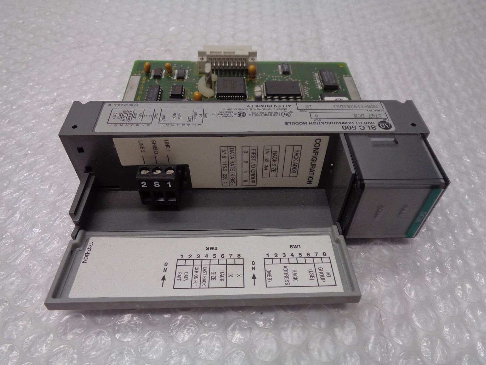 ALLEN BRADLEY 1747-DCM SER.A MODULE NSNP