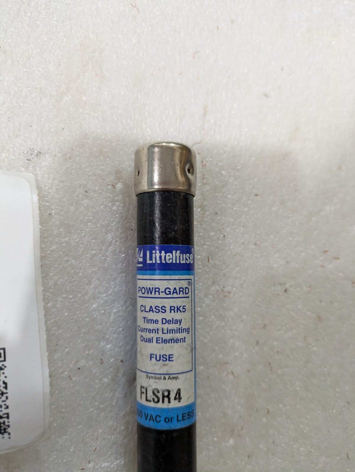 Littelfuse FLSR4 4A 600VAC Class RK5 Time Delay Cartridge Fuse LOT OF 3