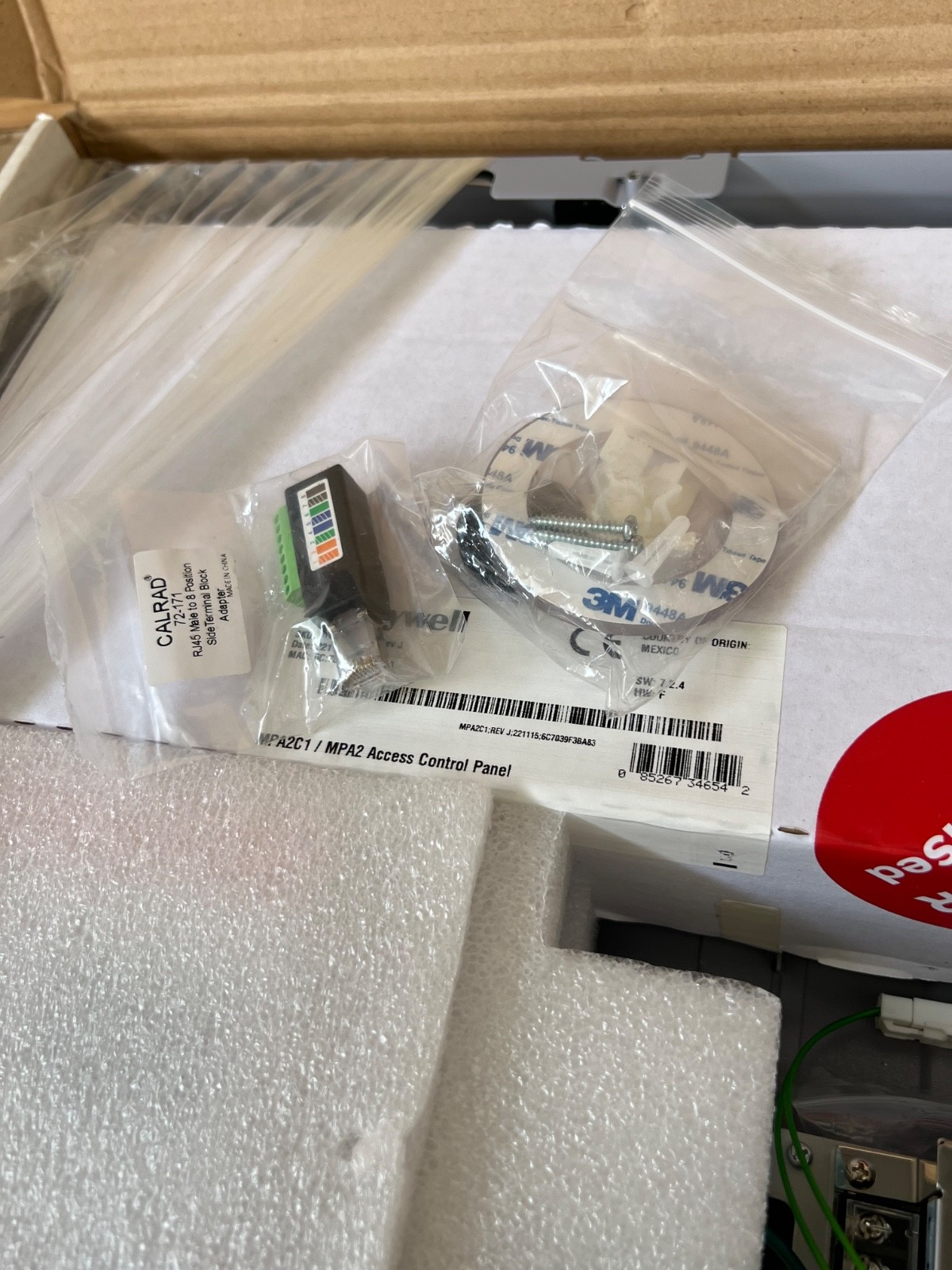 Honeywell MPA2ENCME Access Control Panel