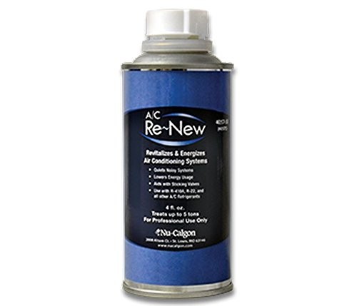 Nu-Calgon A/C Re-New 4057-55 Lubricant 4 oz Clear HVAC Compressor Oil Formula