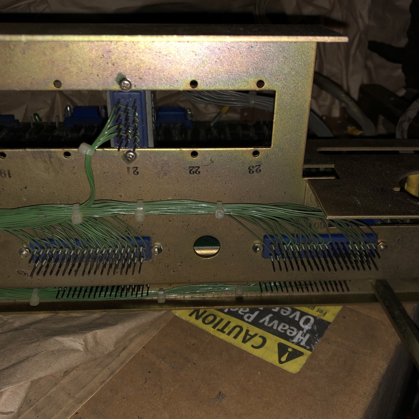FUJITSU FANUC A02B-0050-C600,FANUC A20B-0007-0040/04A TERMINAL UNIT,AO