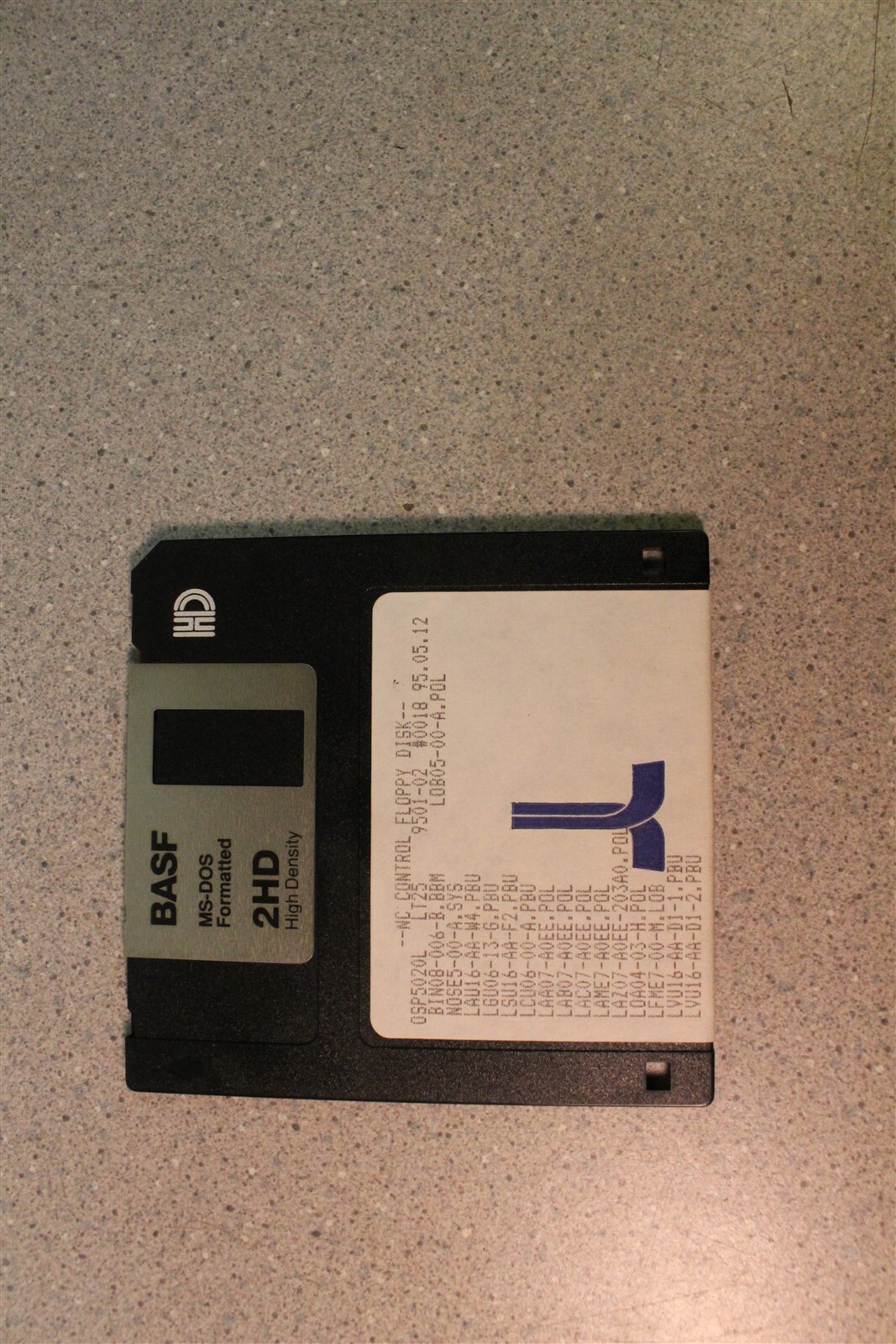 Micro Floppy Disk Case 3.5″ x 12 Disks E8048-090-426-1 Okuma *FREE SHIPPING*