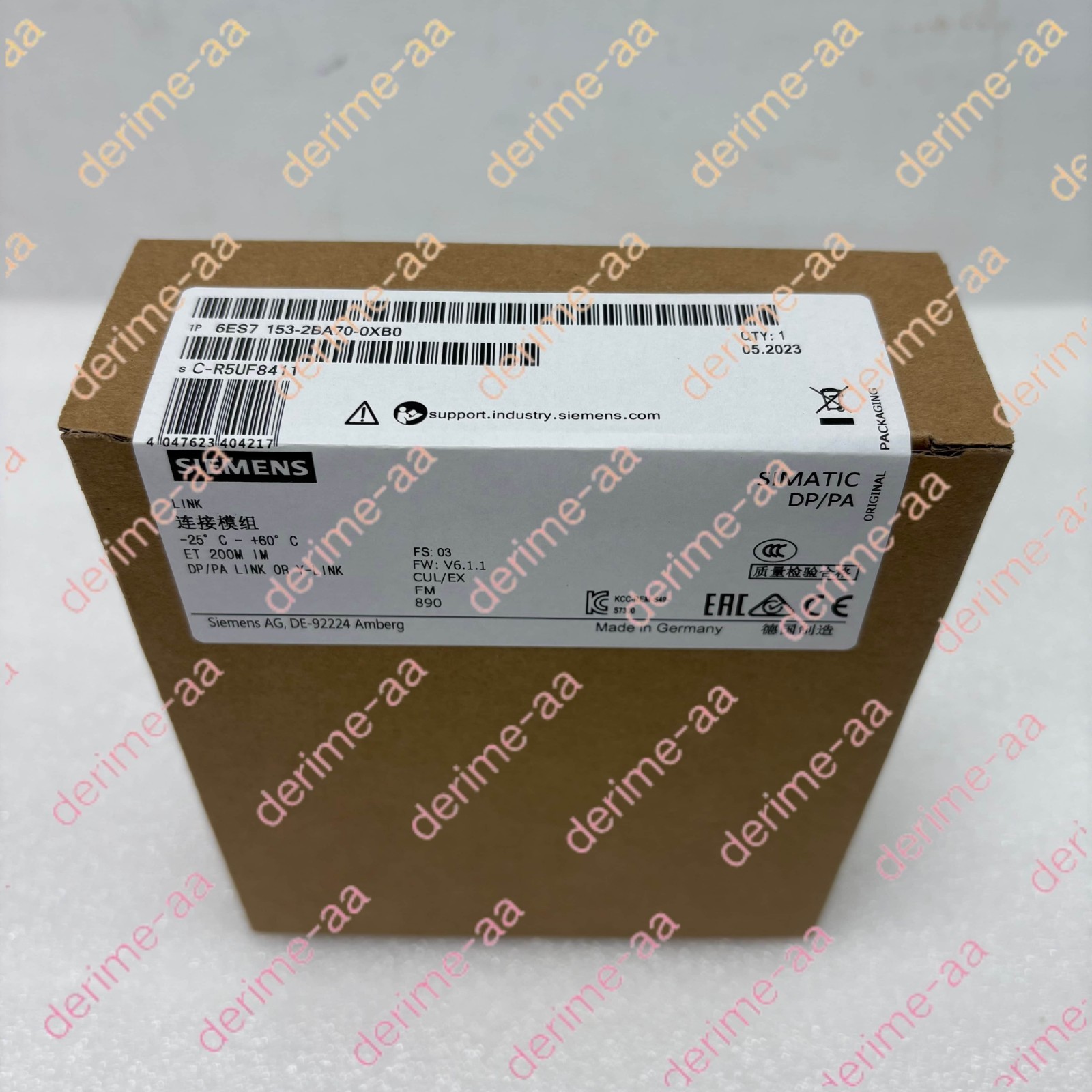 Siemens 6ES7153-2BA70-0XB0 Interface Module#1pcs new in box