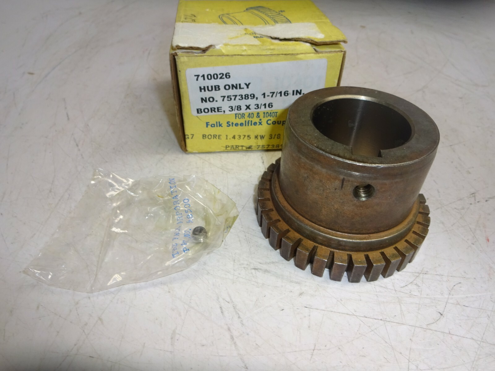 Falk 757389 Hub 1-7/16″ Bore 3/8 x 3/16