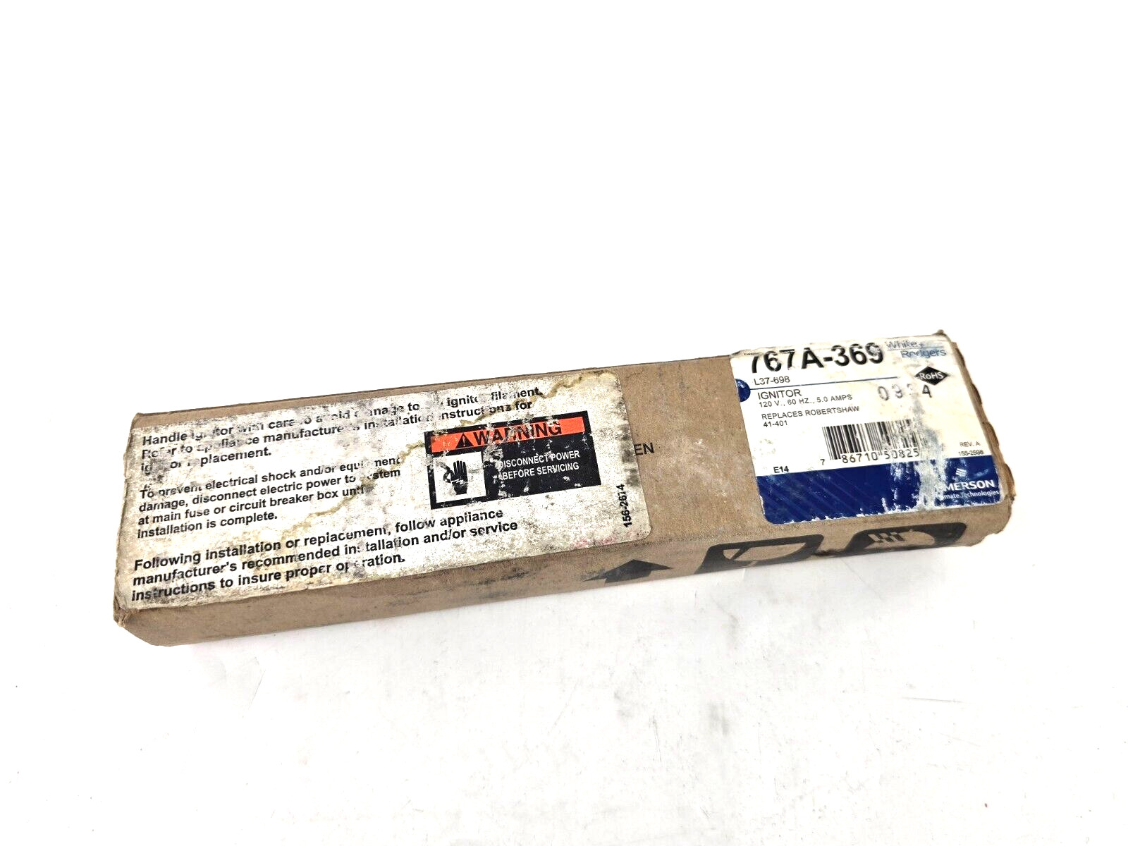 767A-369 White Rodgers Furnace Ignitor for Amana 10041601 Igniter