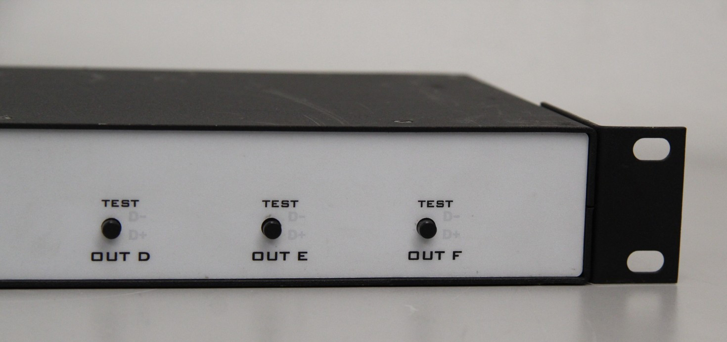 Pathway DMX Repeater Six Port Rack Mount DMX512 Splitter 8895