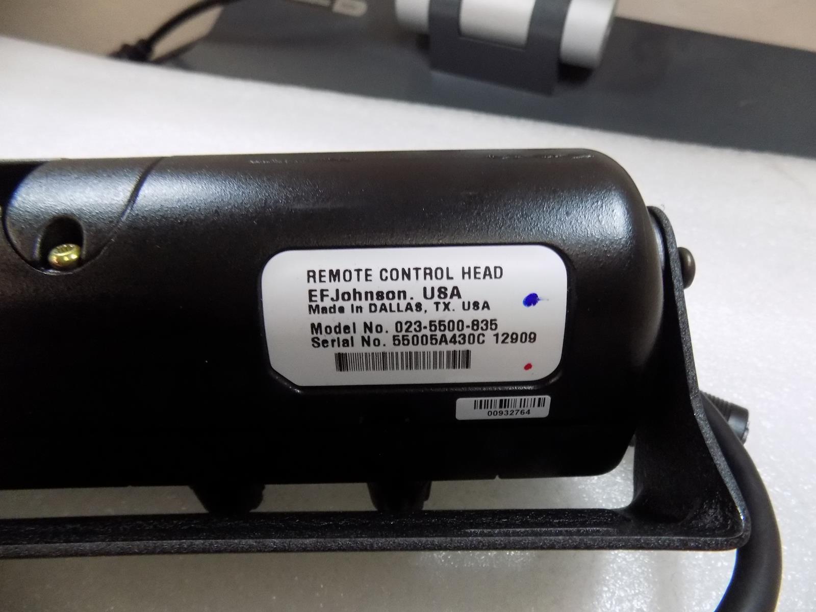 EF JOHNSON 5300 ES REMOTE CONTROL HEAD 023-5500-835