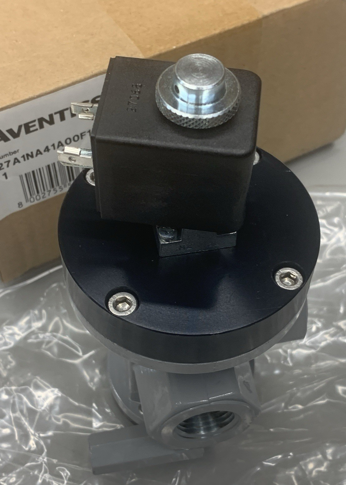 AVENTICS 8227A1NA41A00F1 POPPET VALVE 1/2″ PORTS **NEW**