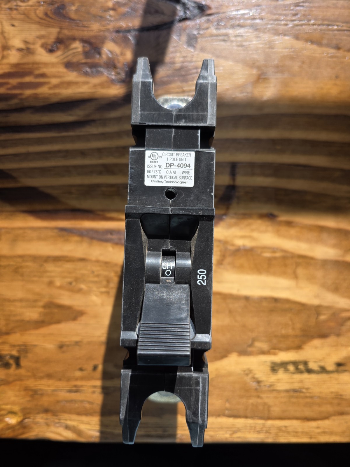 250 AMP DC Solar Battery Breaker