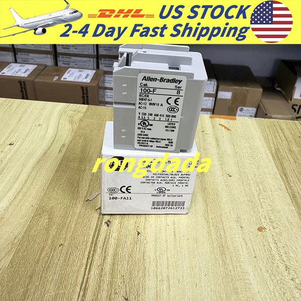 Allen Bradley 100-FA11 Auxiliary Contact Brand New Fast Ship
