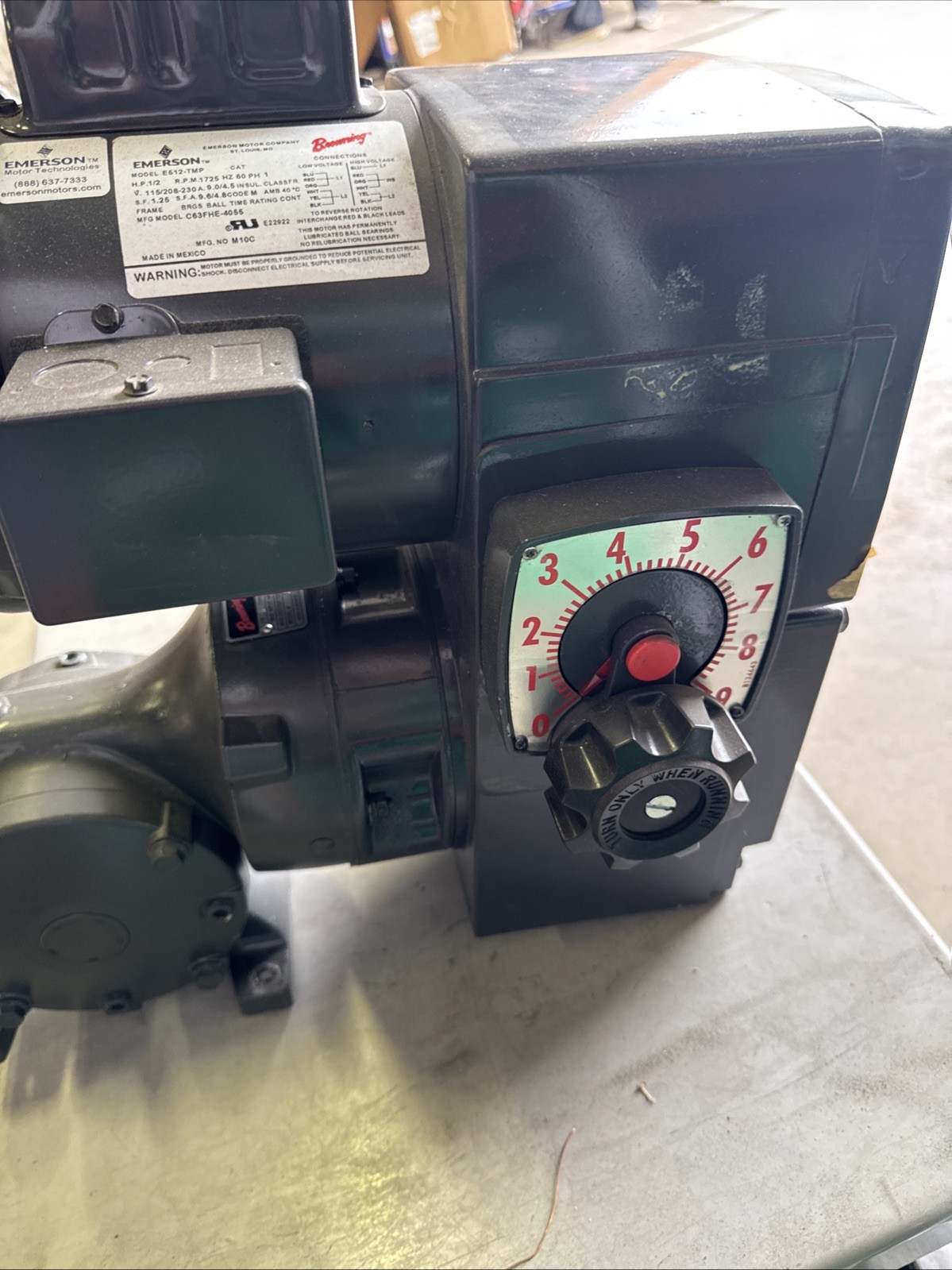 Browning Syncrogear Reducer XX6120/R10145272N 3:1 E512-TMP 1 Phase Brand New