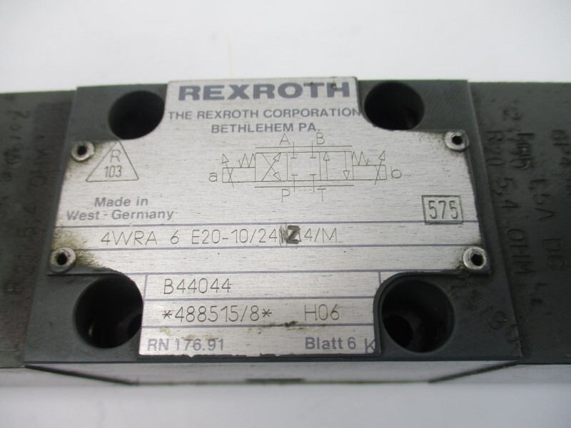 REXROTH 4WRA6E20-10/24Z4/M UNMP