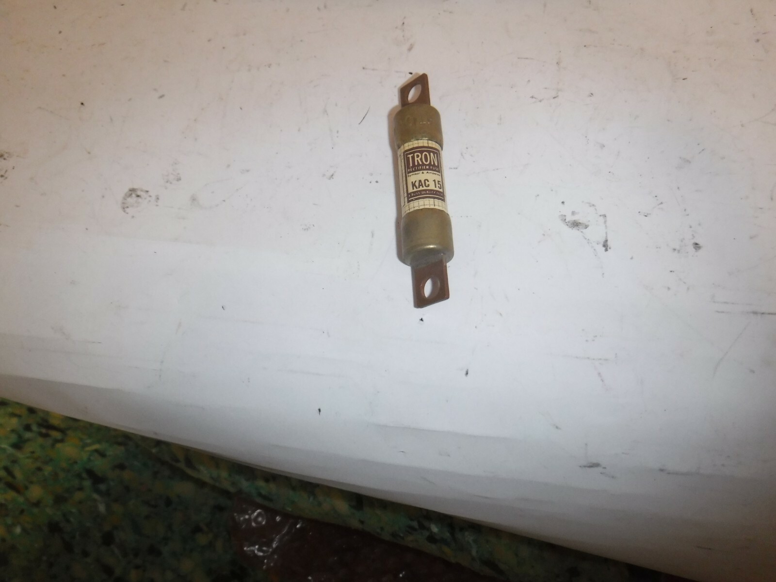 LOT OF 9 TRON BUSSMANN RECTIFIER FUSES KAC 15 600V/15A NEW
