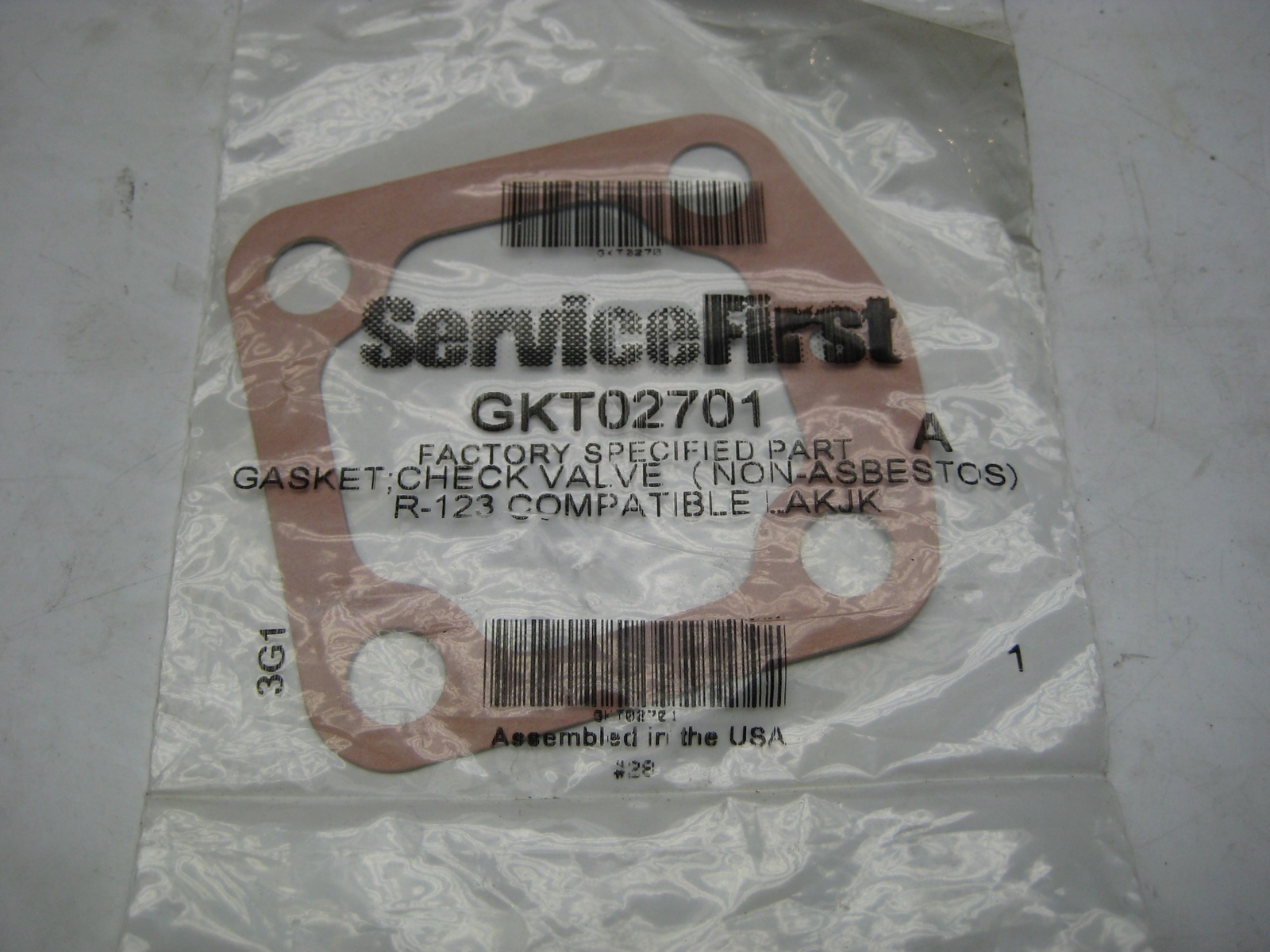 SERVICE FIRST GKT02701 GASKET NSMP