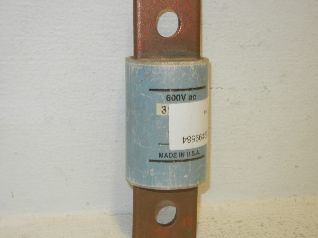 COOPER BUSSMANN KAC-350 USED 350A TRON RECTIFIER FUSE 600V KAC350
