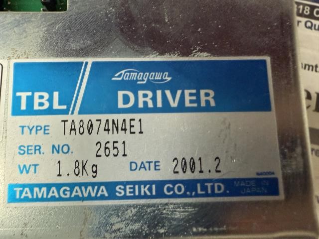 Tamagawa Servo Driver – TA8074N4E1 w/Warranty