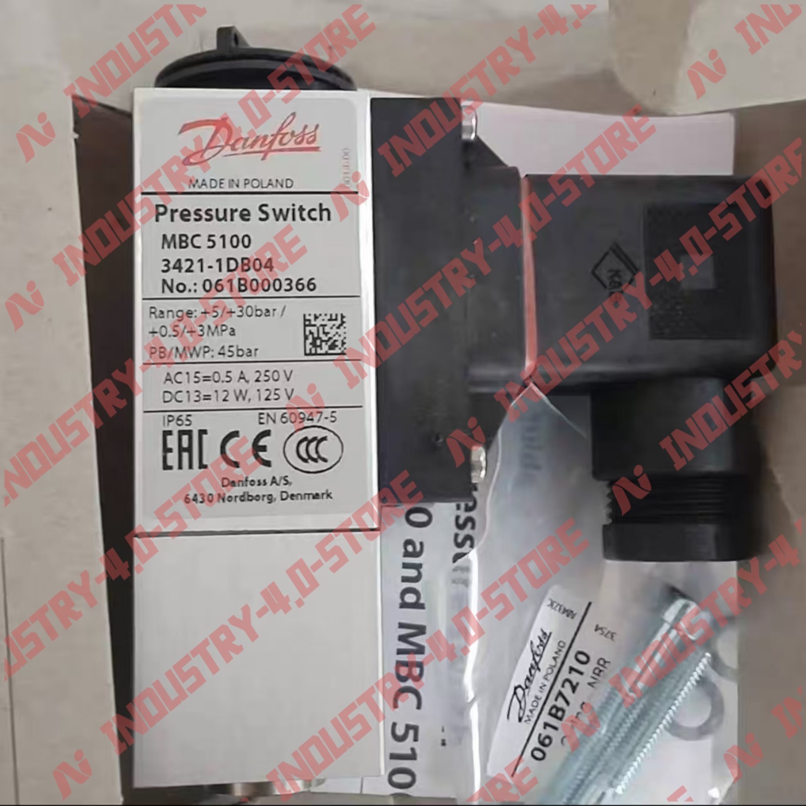 Danfoss 061B000366 MBC5100 Pressure Sensor#1pcs new in box