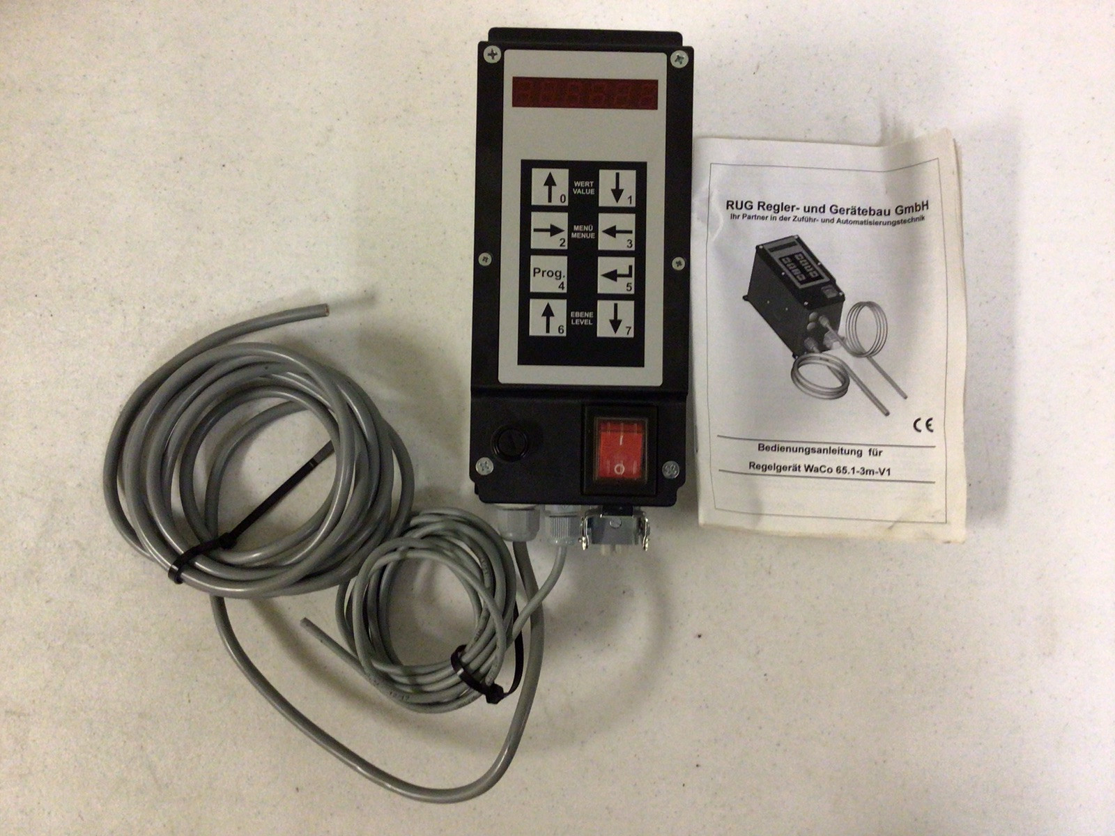 NEW, WACO 65.1-3m-V1, RUG REGLER, FREQUENCY CONTROLLER, 50/60 Hz, IP54