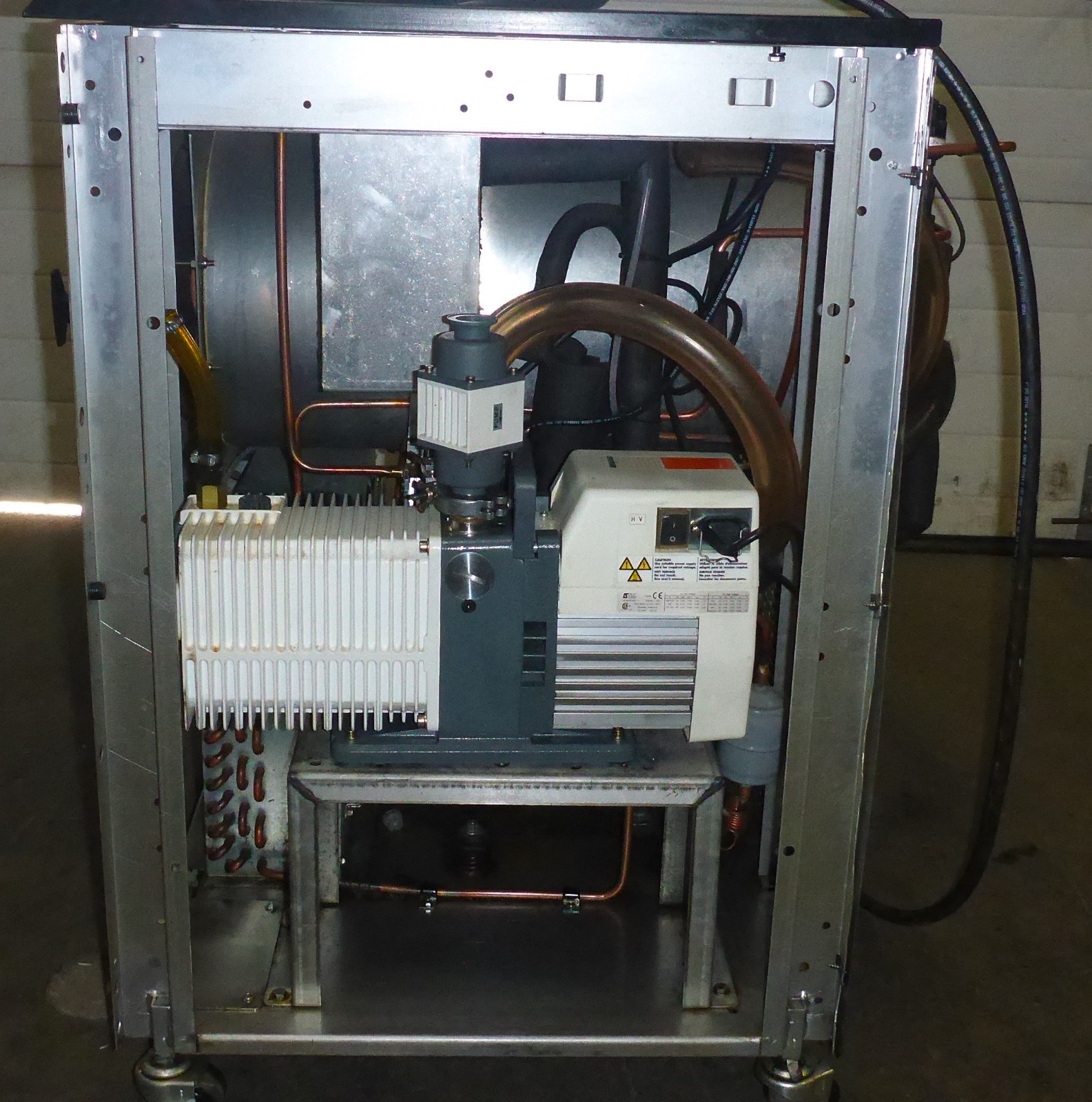VIRTIS FREEZEMOBILE 35EL FREEZE DRY SYSTEM 440134 WITH TRIVAC VACUUM PUMP