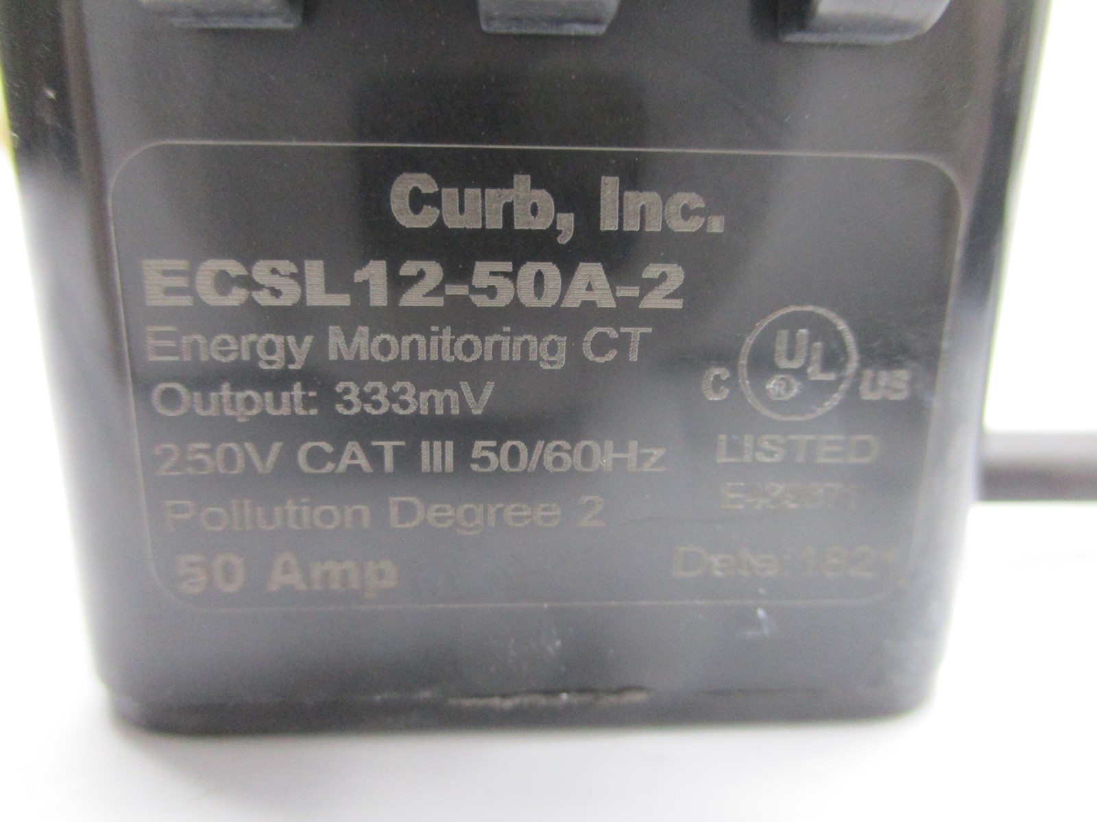 CURB ECSL12-50A-2 TRANSFORMER 250V 30AMP NSNP