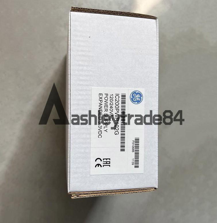ONE NEW GE FANUC IC200PWR102 120/240VAC POWER SUPPLY EXPANDED 3.3VDC