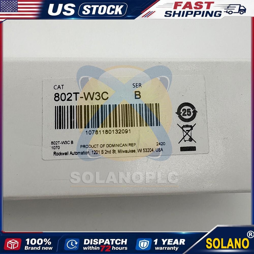 802T-W3C New Allen-Bradley Rod Lever 802T Limit Switch Levers in Stock 802TW3C