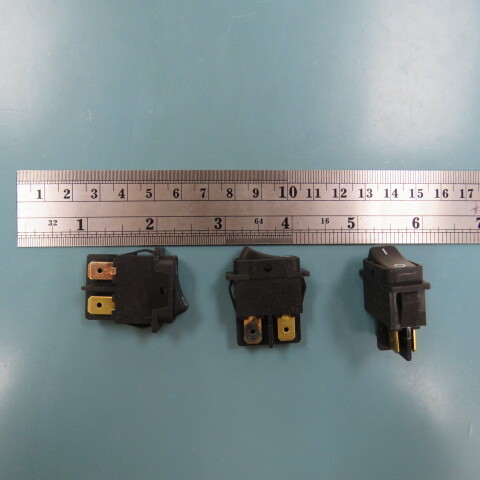 MARQUARDT SWITCHES 1552.3602 Qty of 10 per Lot Rocker Switch, DPST/ON-OFF, Non-