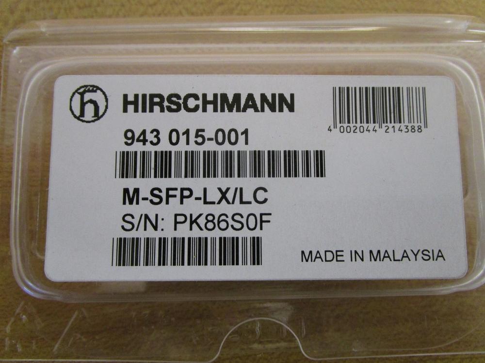 Hirschmann M-SFP-LX/LC Fiberoptic Transceiver MSFPLXLC