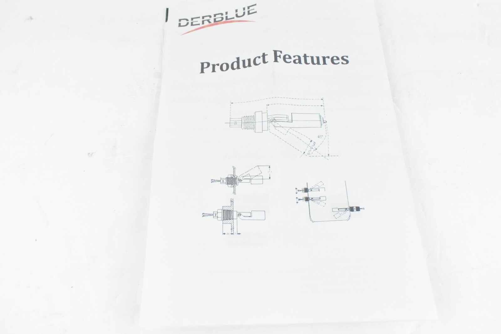 Derblue Float Switch