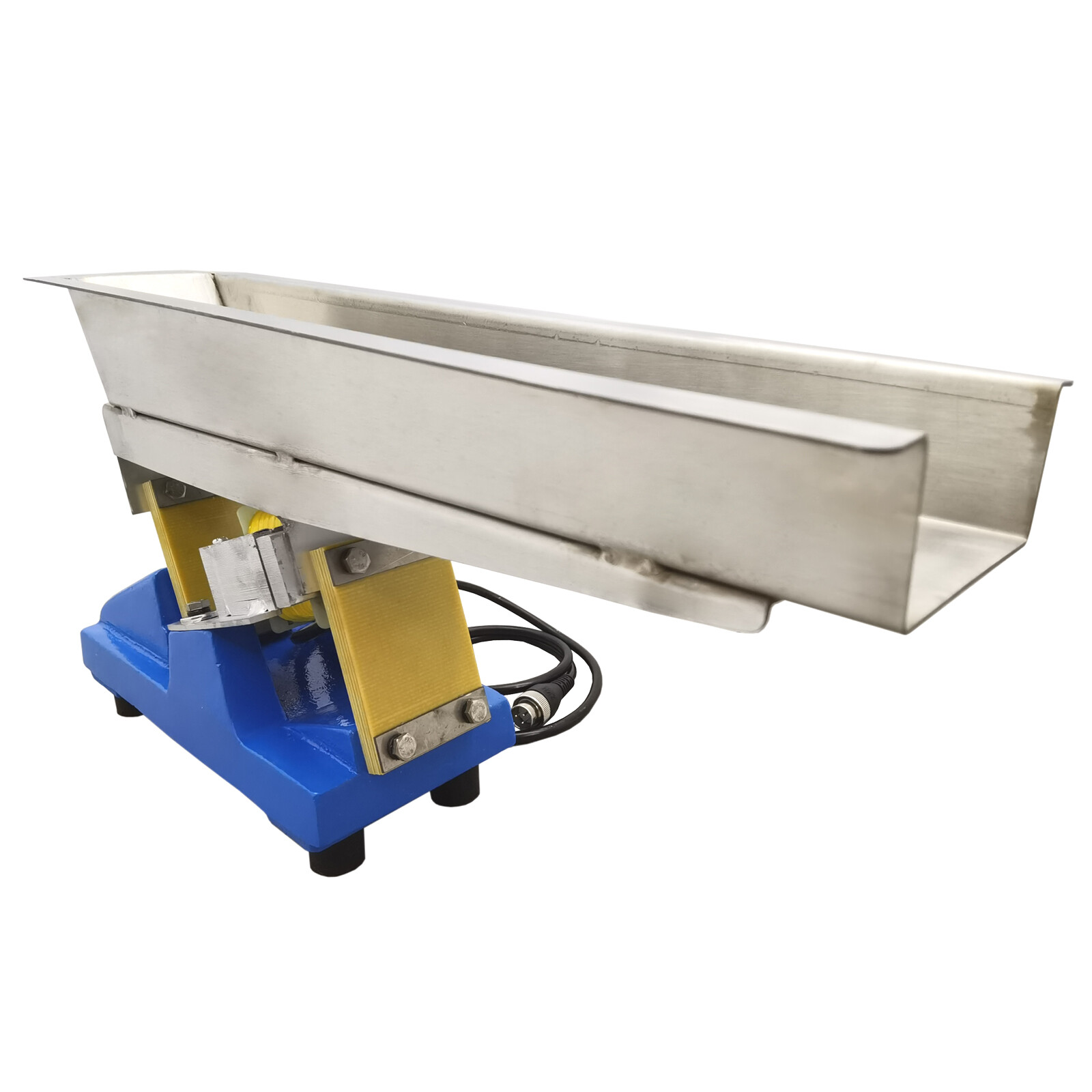 GZV-3 Small Vibrating Feeder Electromagnetic Shaking Feeding Machine 1t/h 110V