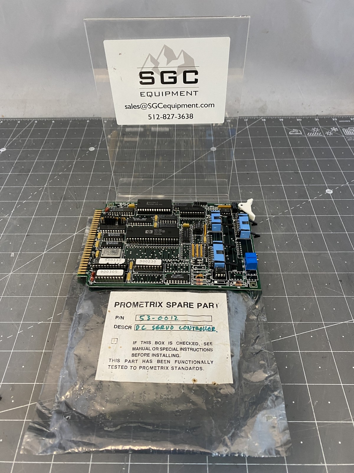Prometrix Technology 80 Inc 800046B DC Servo Controller PN: 53-0012