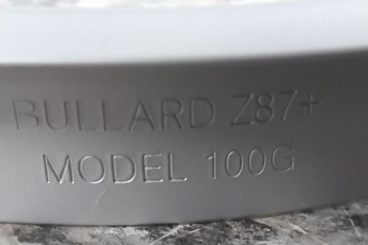 Bullard 100G 17 Pk Silver Aluminum Face Shield Bracket