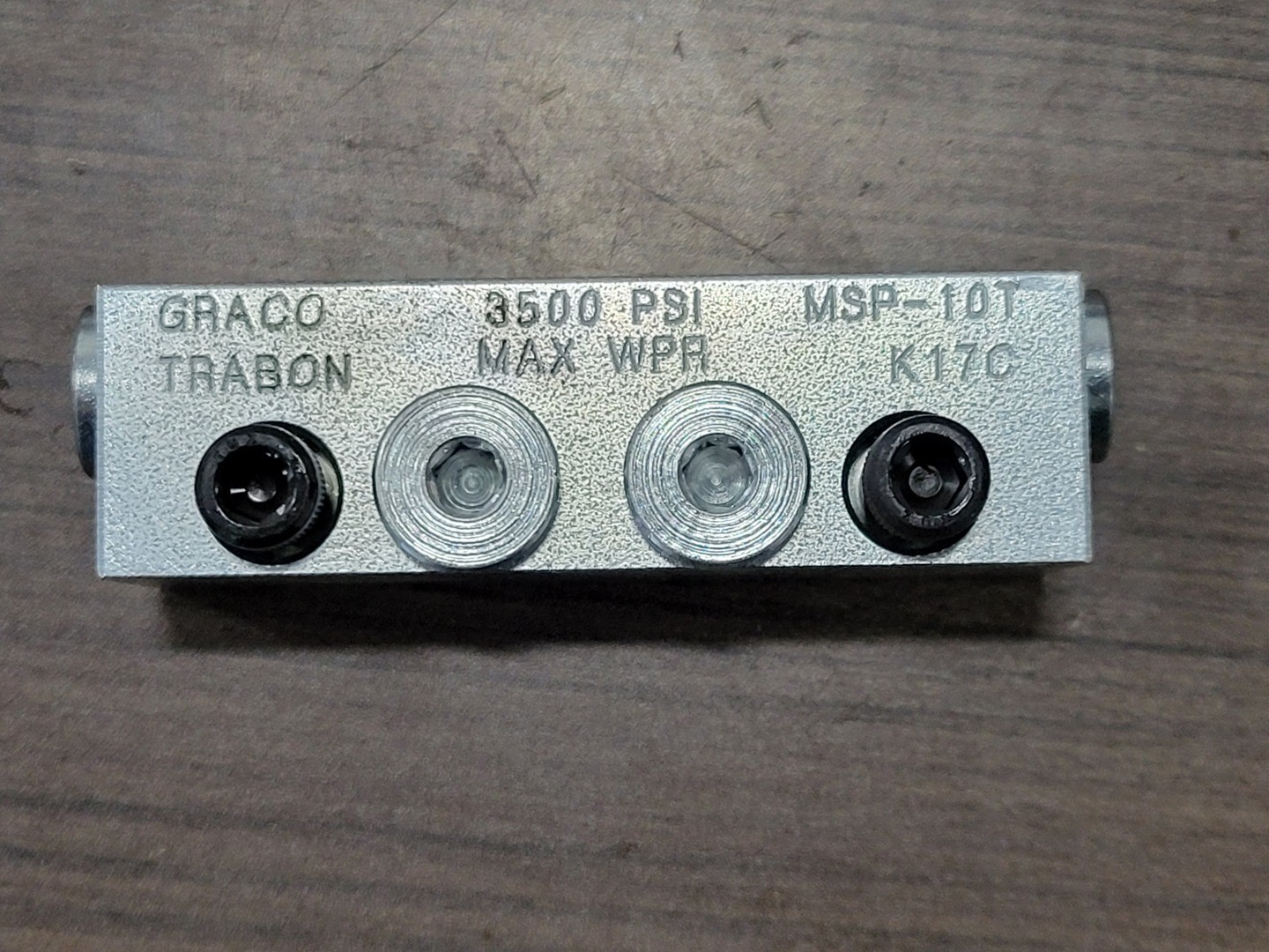 Graco Trabon MSP-10T Modular Divider Valve Block