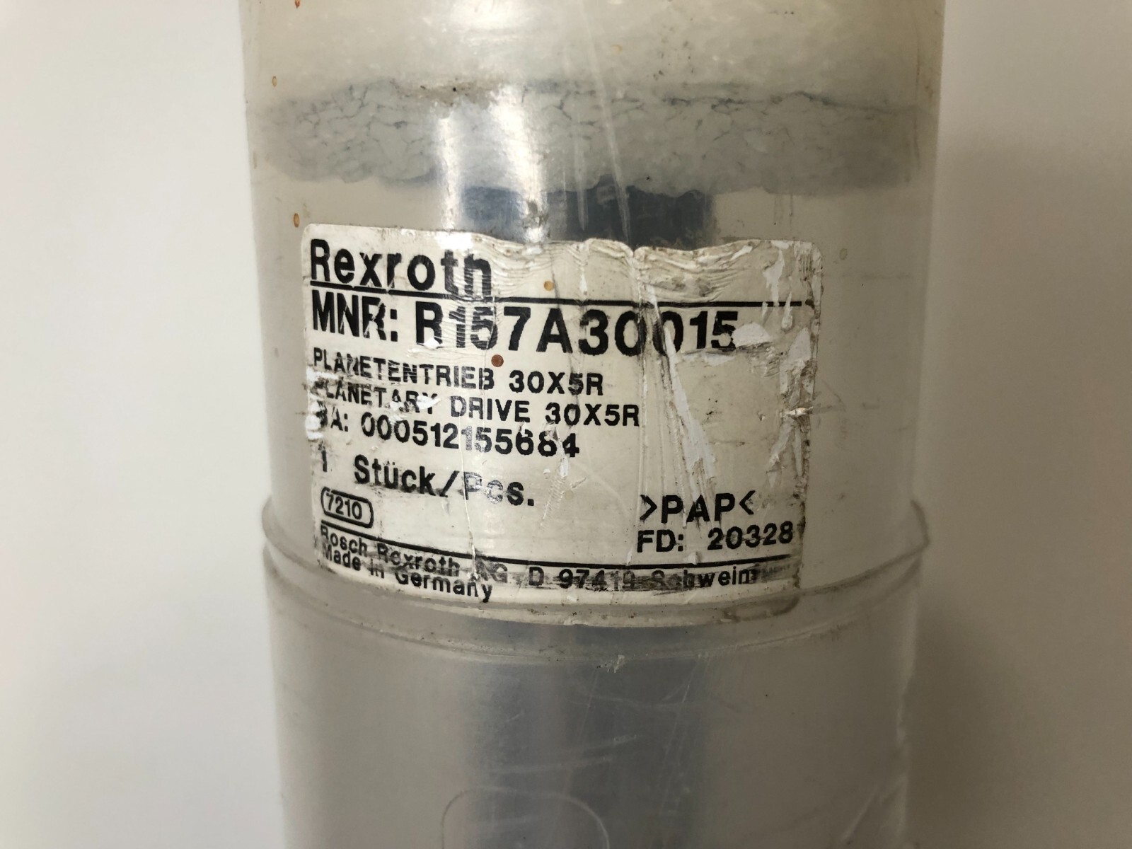 Bosch Rexroth Planetary Drive 30X5R, R157A30015