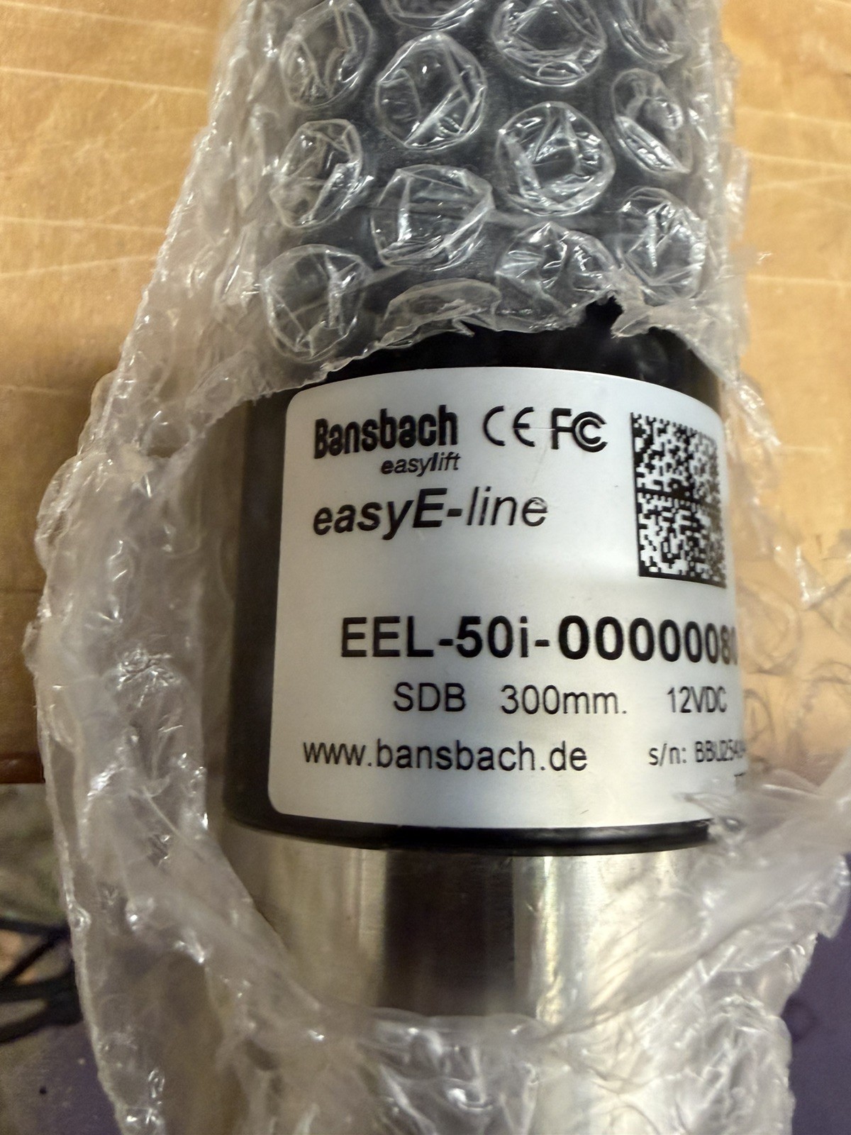 Bansbach EasyE-line Easylift EEL-50i-00000080 12V Actuator