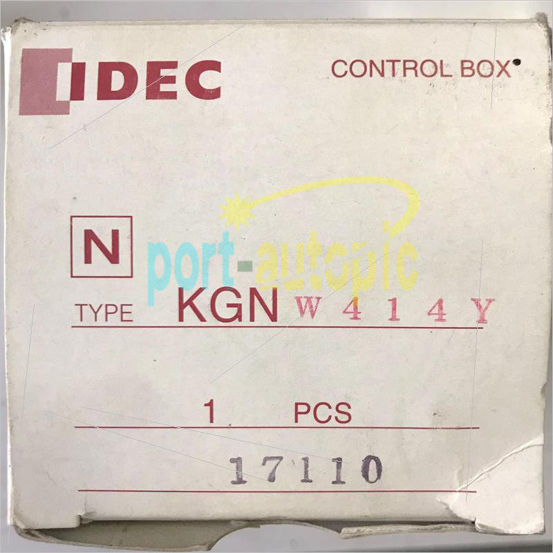 1PC NEW IDEC KGNW414Y Button switch box