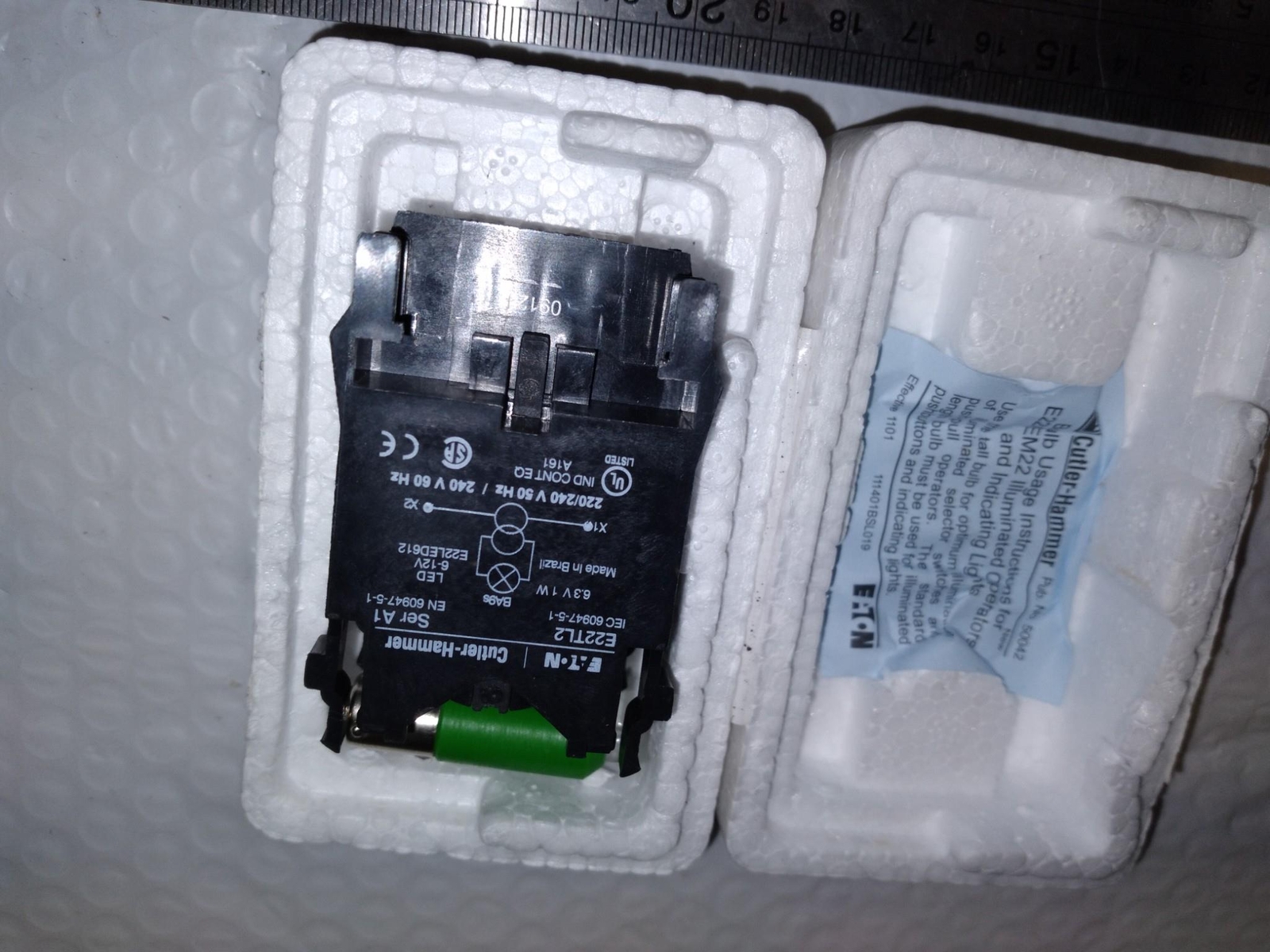 EATON CUTLER-HAMMER E22TL2 SER.A1 220/240V 50/60HZ