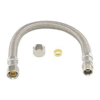 BrassCraft B1-12KCF Speedi Plumb Plus Faucet Connector 12 Inches