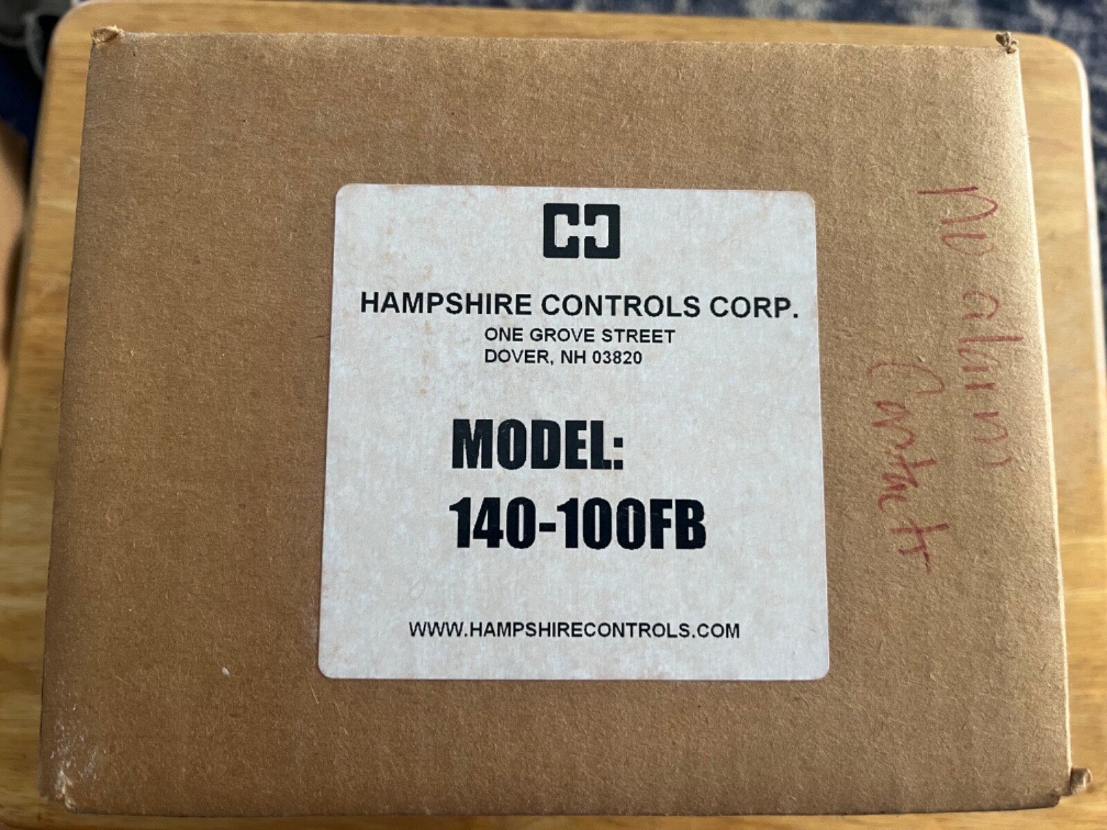 Hampshire Controls Corp. T° Sentry Model 140-100BF Temperature Monitoring Alarm