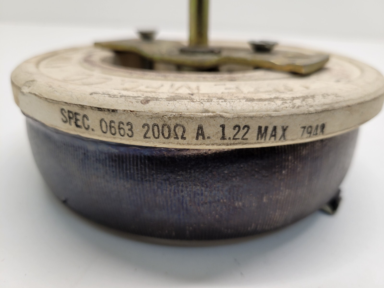 GOOD USED! OHMITE 1.22A 200Ω 200 OHMS RESISTOR 0663