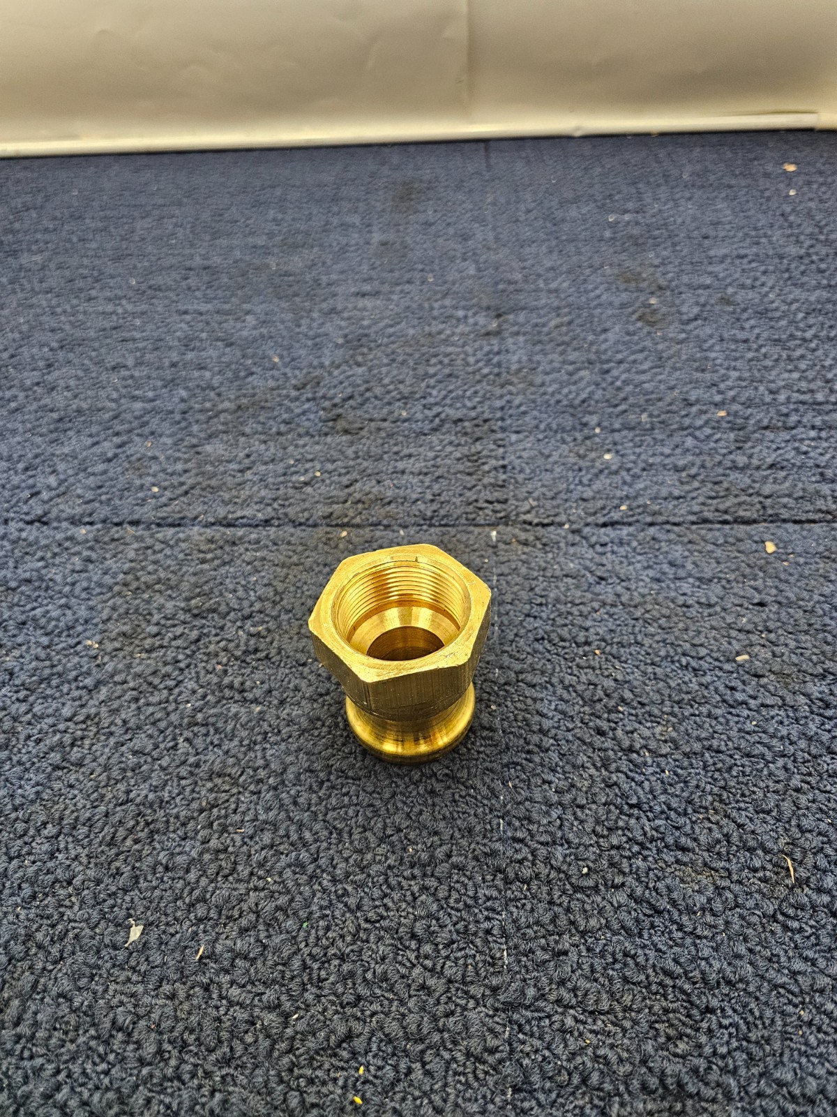 (QTY 4) PT-12A COUPLER BRASS FINISH 1-3/4 Inches Diameter x 2-3/8″